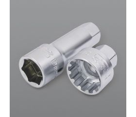 Llaves de vaso pasantes de 19 mm con perfil métrico | SBS19-TH