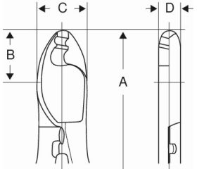 Alicates para corte y pelado de cables con mangos recubiertos de PVC para cables de cobre y aluminio | 2233D