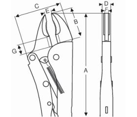 Mordazas grip con mordazas curvadas | 2951