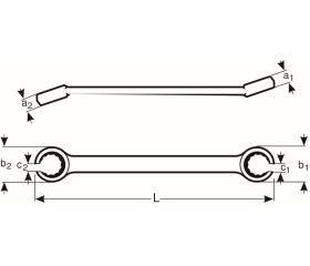 Llaves para racores con muelle de seguridad | TAH1949M