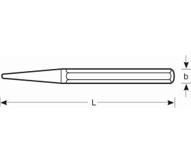 Granetes con mango hexagonal y acabado cromado | 3735N