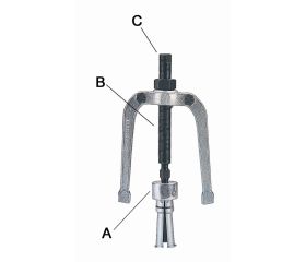 Extractores interiores para rodamientos de bolas con acabado pavonado | 4521N