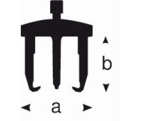 Extractores de dos garras de uso en la industria pesada con acabado galvanizado | 4543