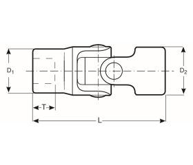 Vasos articulados con cuadrado de 3/8