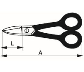 Tijeras de electricista con mango más largo | SC150NG