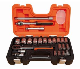 Juego de vasos con cuadrado de 1/2