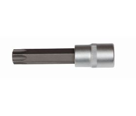 Vaso con punta Torx® inviolable larga de 1/2