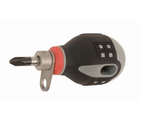 Destornilladores Stubby ERGO™ para tornillos de cabeza Phillips con cuello de seguridad | TAHBE-8602