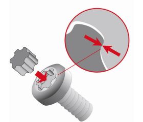 Juego de llaves hexagonales tipo allen TORX Plus® largas y fosfatadas (8 piezas) | BE-7675