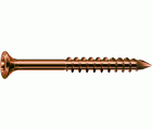 SPAX para fachadas, Acabado bronce | Cabeza gota de sebo, T-STAR plus, Rosca parcial, Acero inoxidable A2, CUT
