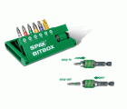 SPAX-BITBOX T-STAR plus, 6 Bits, T10, T15, T20, T25, T30, T40, portabits, 1 unidad