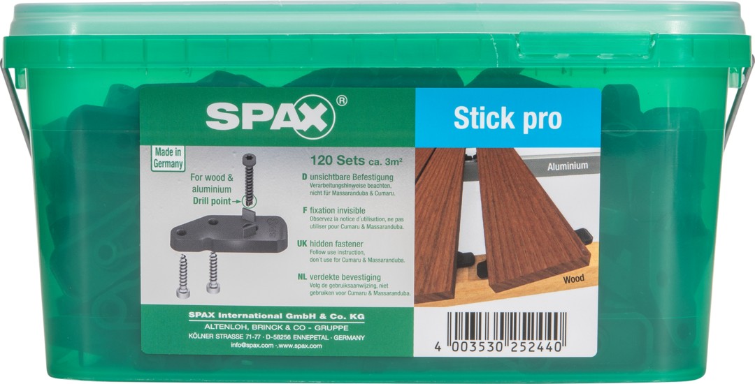 SPAX Stick pro, 120 unidades