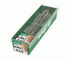 SPAX Tornillo de ajuste, cabeza plana, T-STAR plus, ranuras de retención, 4CUT, WIROX, 145 mm, 25 uds