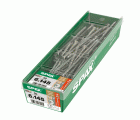 SPAX Tornillo de ajuste, cabeza plana, T-STAR plus, ranuras de retención, 4CUT, WIROX, 145 mm, 50 uds