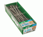 SPAX construcciones en madera, cabeza arandela, 8 x 140 mm, 16 unidades, Rosca parcial, T-STAR plus, 4CUT, Acero inoxidable A2