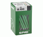 SPAX tipo ND, taco clavo 8 x 100 mm, 50 unid.