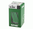 SPAX tipo ND, taco clavo 8 x 100 mm, 50 unid.