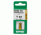SPAX Bit T-STAR plus T 40, 6,4 x 25 mm, 1 unidad