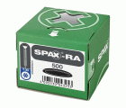 Tapones de plástico para SPAX-RA Cabeza plana, negro , 500 unidades