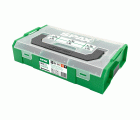 Maletín de montaje L-BOXX Mini, juego de tornillos con 6 dimensiones, cabeza avellanada, T-STAR plus, 4CUT, BLAX