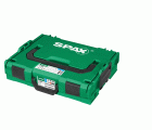 SPAX Maleta de montaje L-BOXX, 1 unidad, Kit de tornillos con 17 dimensiones, Cabeza plana, T-STAR plus, 4CUT, Edelstahl A2