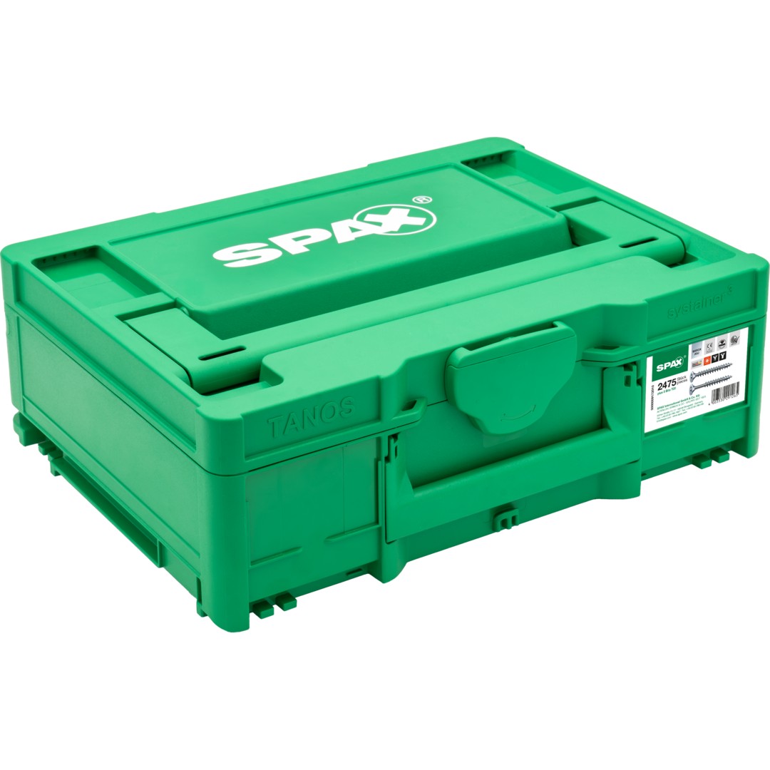 SPAX Box Apilamiento Modular 3 T-Loc T-STAR plus WIROX,  2530 Ud./5 Bits