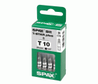 SPAX Bit T-STAR plus T 10, 6,4 x 25 mm, 5 unidades