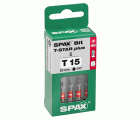 SPAX Bit T-STAR plus T 15, 6,4 x 25 mm, 5 unidades