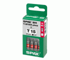 SPAX Bit T-STAR plus T 15, 6,4 x 25 mm, 5 unidades