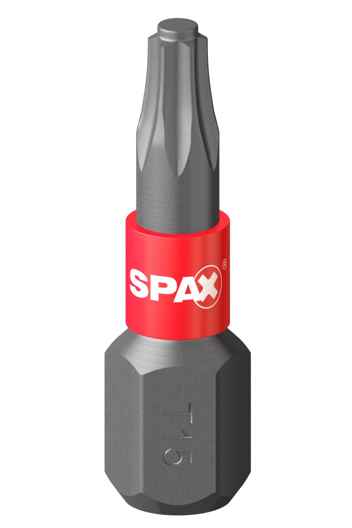 SPAX Bit T-STAR plus T 15, 6,4 x 25 mm, 1 unidad