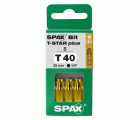 SPAX Bit T-STAR plus T 40, 6,4 x 25 mm, 5 unidades