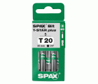 SPAX Bit T-STAR plus T 20, 6,4 x 50 mm, 5 unidades