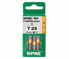 SPAX Bit T-STAR plus T 25, 6,4 x 50 mm, 5 unidades