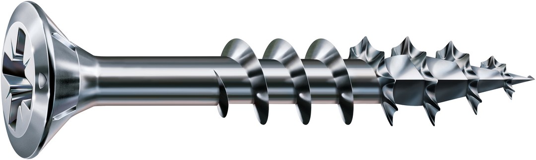 FEX-H, 4 x 30 mm, 1000 unidades, Rosca parcial, Cabeza plana, Ranura en cruz Z2, 4CUT, WIROX