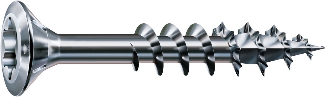 FEX-H, 4 x 30 mm, 1000 unidades, Rosca parcial, Cabeza plana, T-STAR plus T15, 4CUT, WIROX