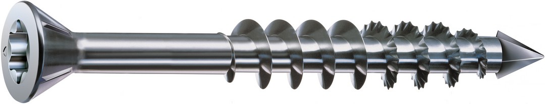SPAX-M, 3,5 x 40 mm, 125 unidades, Rosca parcial, Cabeza plana, T-STAR plus T15, Punta CUT, WIROX