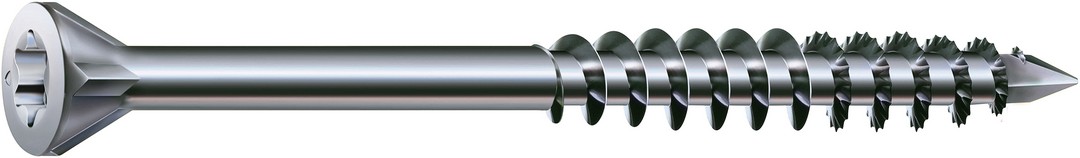 SPAX para suelos de madera maciza, 3,5 x 45 mm, 350 unidades, Rosca parcial, Cabeza plana, T-STAR plus T10, Punta CUT, WIROX