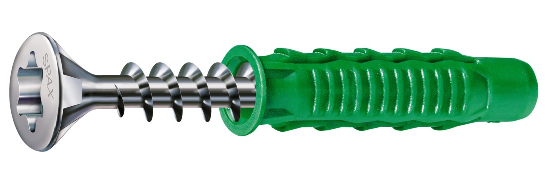SPAX Tornillo universal, Rosca completa, Cabeza gota de sebo, T-STAR plus, 4CUT, WIROX, 4 x 40 mm, 60 uds