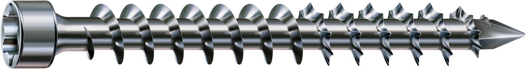 Cabeza Cilíndrica SPAX T-STAR plus T40 Rosca Completa CUT WIROX, 8 x 120 mm, 50 uds