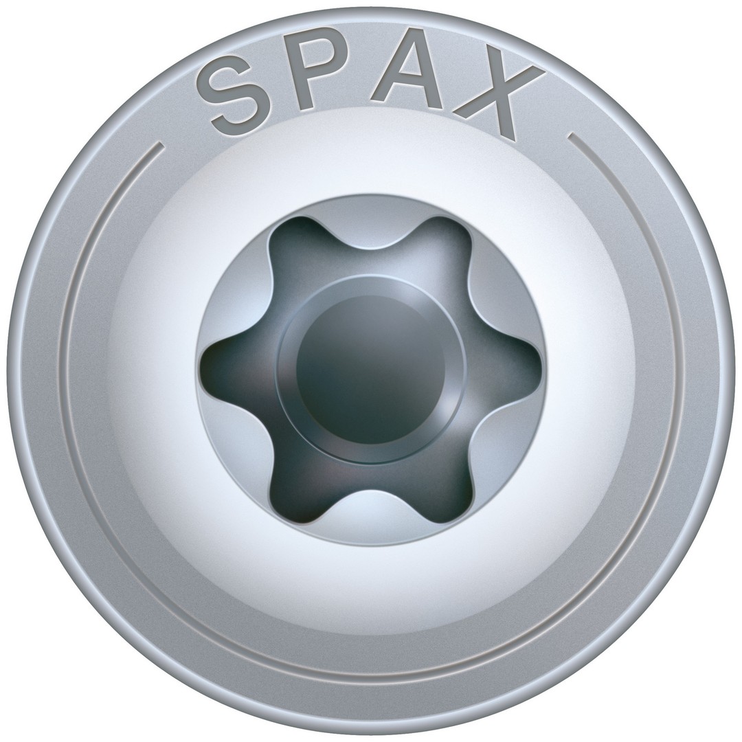 SPAX construcciones en madera, cabeza arandela, 8 x 140 mm, 50 unidades, rosca parcial, T-STAR plus T40, 4CUT, WIROX