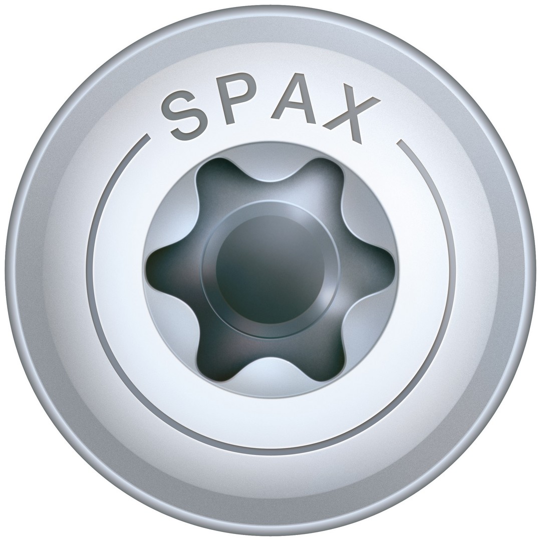 SPAX construcciones en madera, cabeza arandela, 6 x 100 mm, 100 unidades, rosca parcial, T-STAR plus T30, 4CUT, WIROX