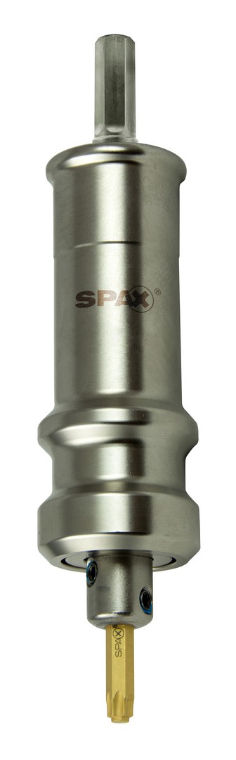 Herramienta de atornillado SPAX ESW8SX con bit T-STAR plus T40, 50 mm de longitud