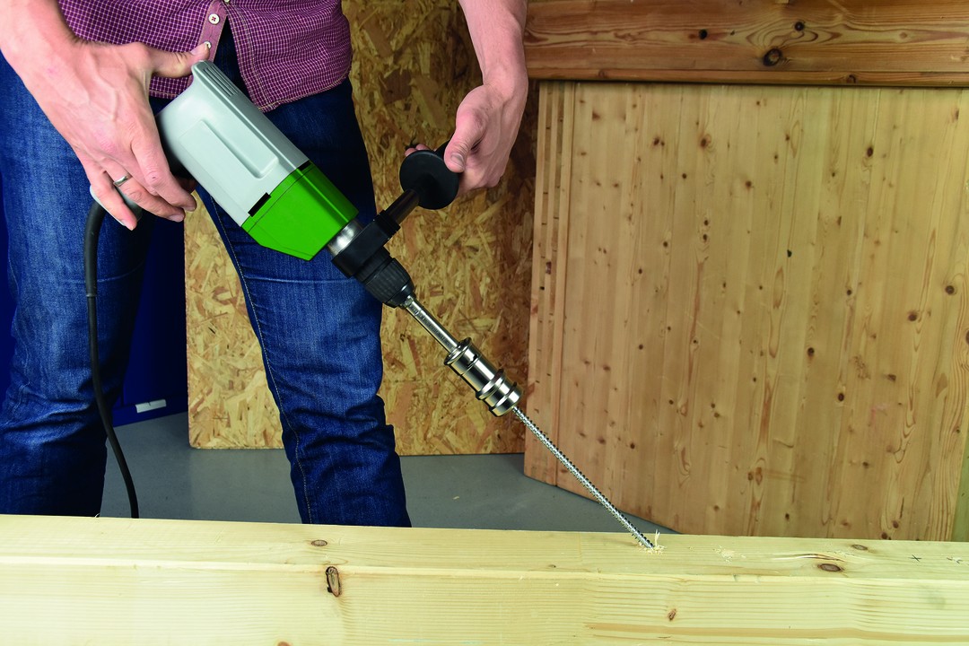 Herramienta de atornillado SPAX ESW8SX con bit T-STAR plus T40, 50 mm de longitud