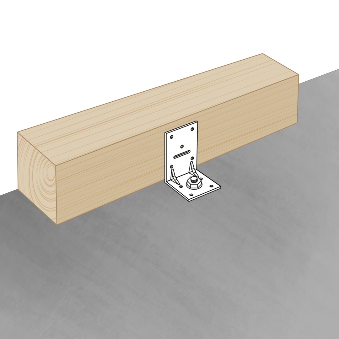 SPAX Escuadra de montaje RL 10 90x60x60x2,5 - 100 UD.