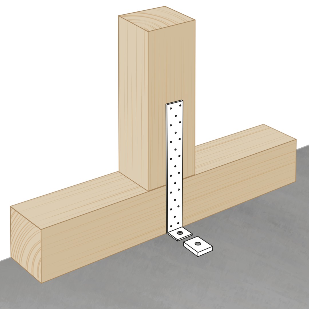 SPAX Tirante AH 110 x 35 x 40 x 3,0 mm - R 11 mm - 100 UD.