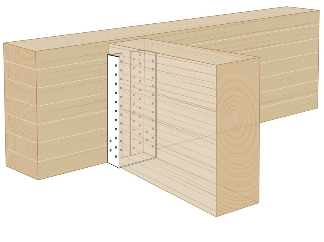 SPAX Soporte para vigas interior 140x200x2,0 - 20 UD.