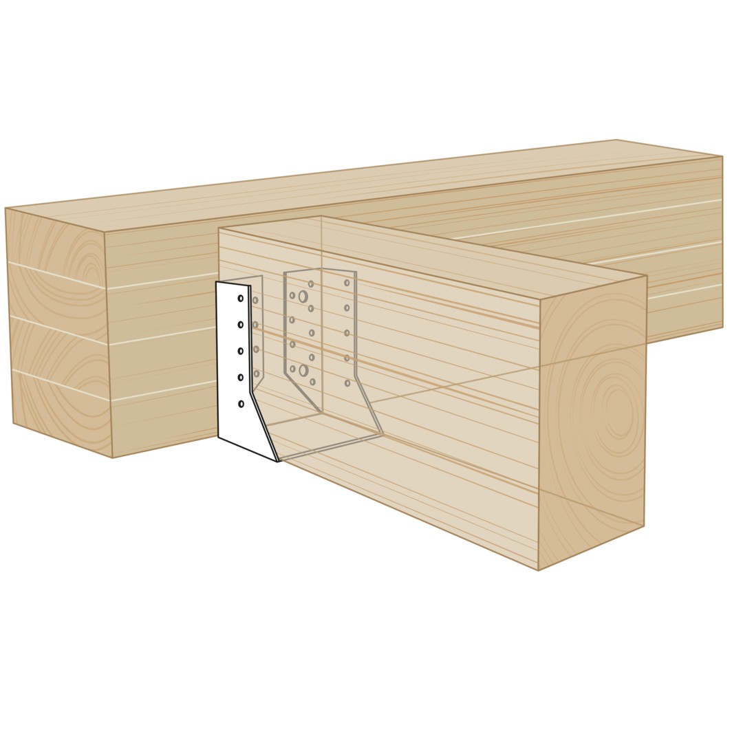 SPAX Soporte para vigas combinado interior 100x140x2,0 - 50 UD.