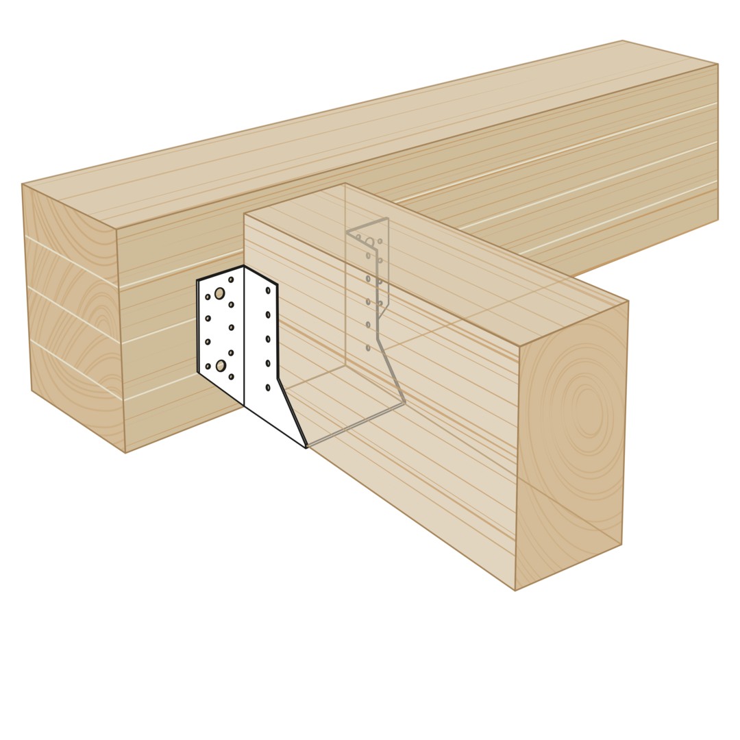 SPAX Soporte para vigas combinado 100x140x2,0 - 50 UD.