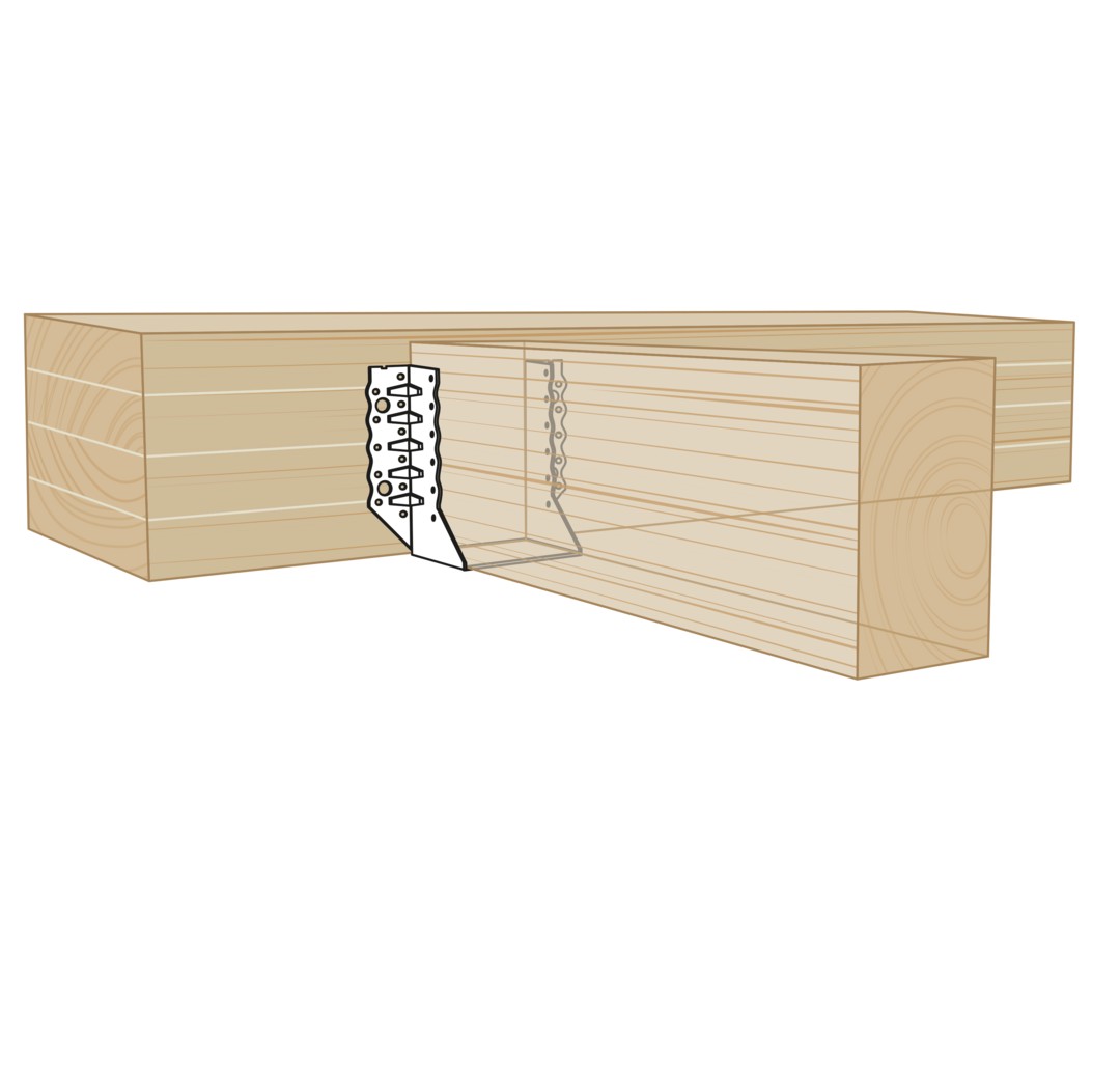 SPAX Soporte para vigas corto 100x140x1,5 - 50 UD.