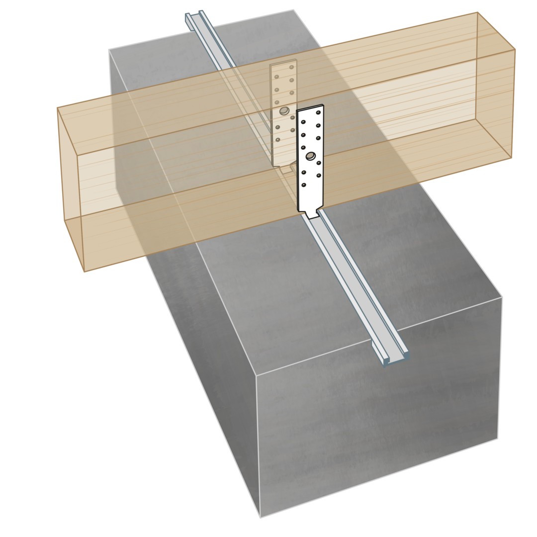 SPAX Anclaje para perfiles 100 x 34 x 3,0 mm - 28/15 - 100 UD.